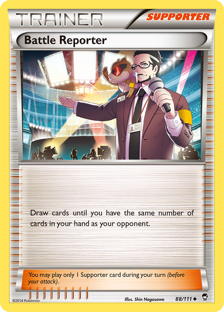 Battle Reporter (88/111) [XY: Furious Fists] | Odin's Place
