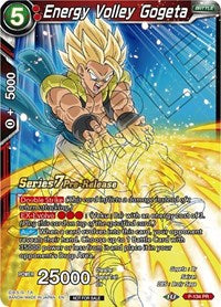 Energy Volley Gogeta (Alt Art) (P-134) [Assault of the Saiyans Prerelease Promos] | Odin's Place
