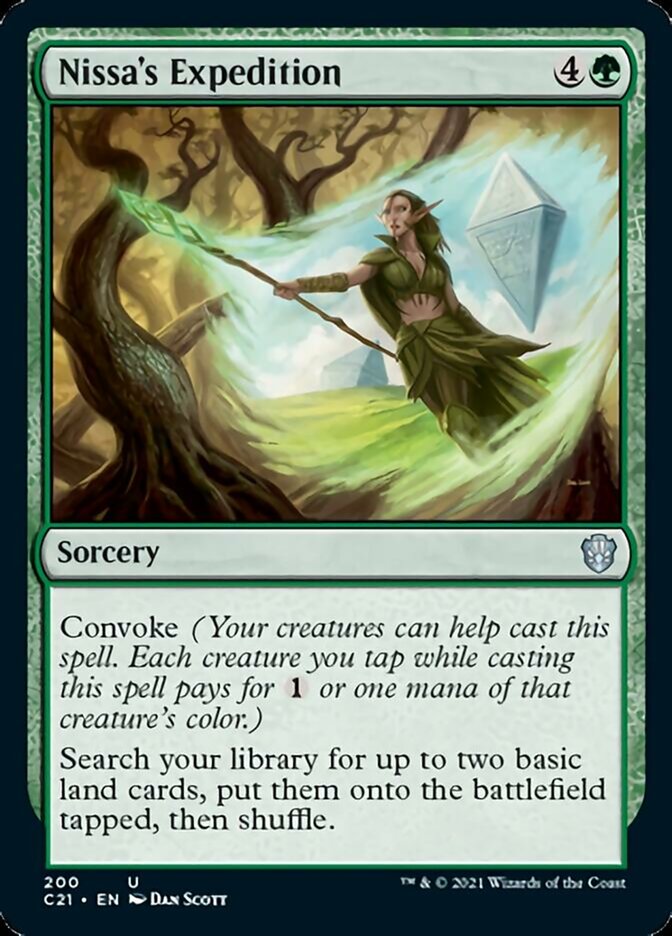 Nissa's Expedition [Commander 2021] | Odin's Place