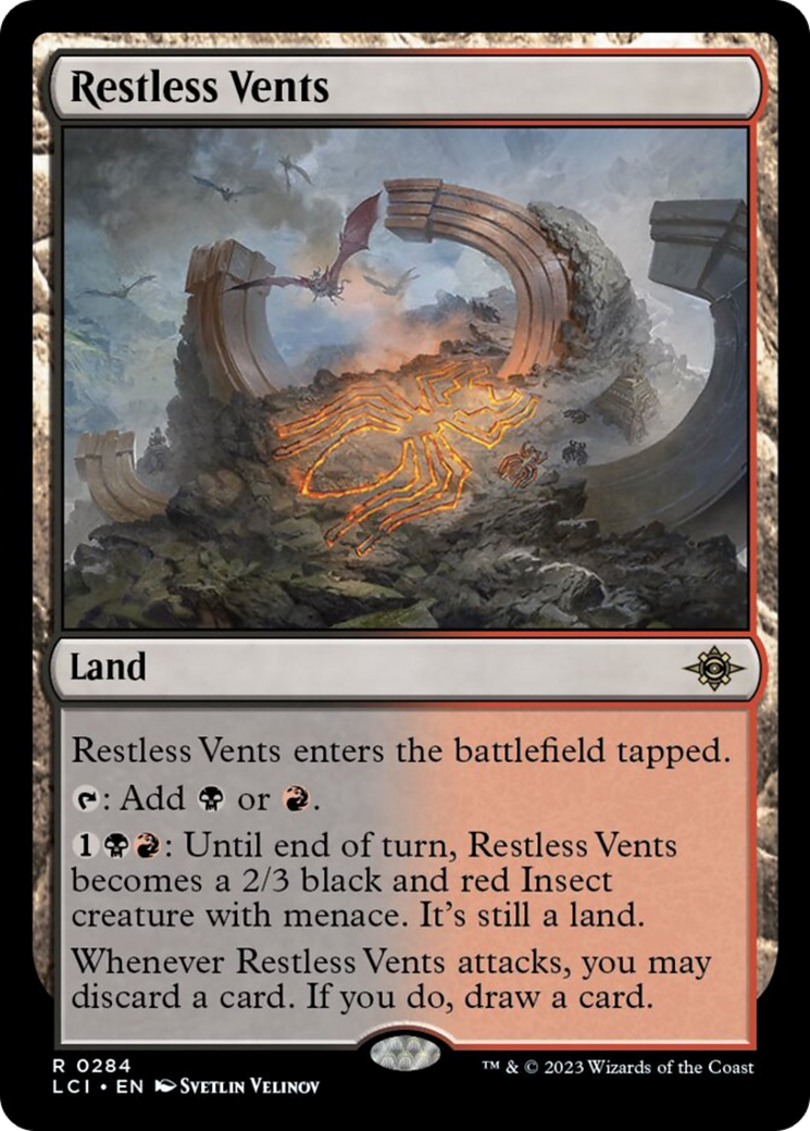 Restless Vents [The Lost Caverns of Ixalan] | Odin's Place