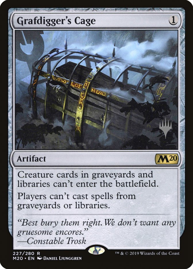 Grafdigger's Cage (Promo Pack) [Core Set 2020 Promos] | Odin's Place