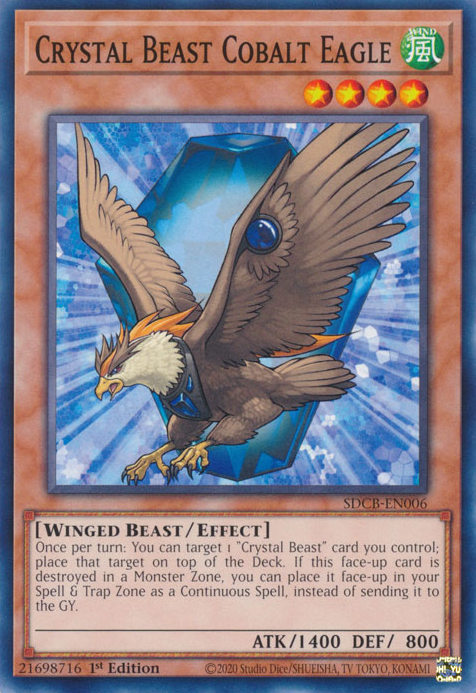 Crystal Beast Cobalt Eagle [SDCB-EN006] Common | Odin's Place