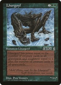 Lhurgoyf (39857) (Oversized) [Oversize Cards] | Odin's Place