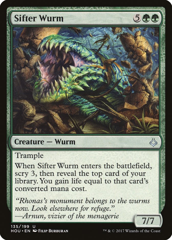 Sifter Wurm (135) [Hour of Devastation] | Odin's Place