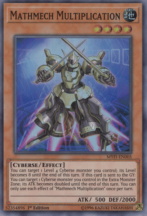 Mathmech Multiplication [MYFI-EN005] Super Rare | Odin's Place