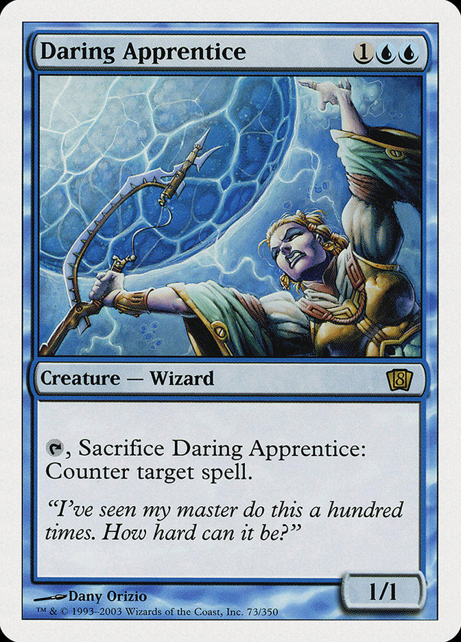 Daring Apprentice (73) [Eighth Edition] | Odin's Place