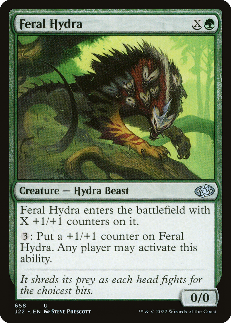 Feral Hydra [Jumpstart 2022] | Odin's Place