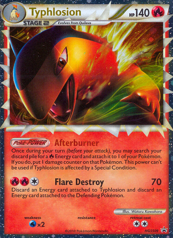 Typhlosion (HGSS09) [HeartGold & SoulSilver: Black Star Promos] | Odin's Place