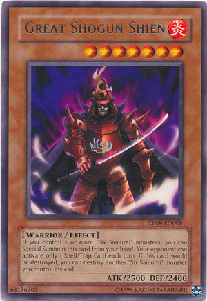 Great Shogun Shien [CP08-EN008] Rare | Odin's Place