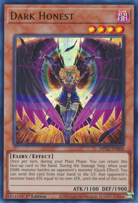Dark Honest [MP22-EN068] Ultra Rare | Odin's Place