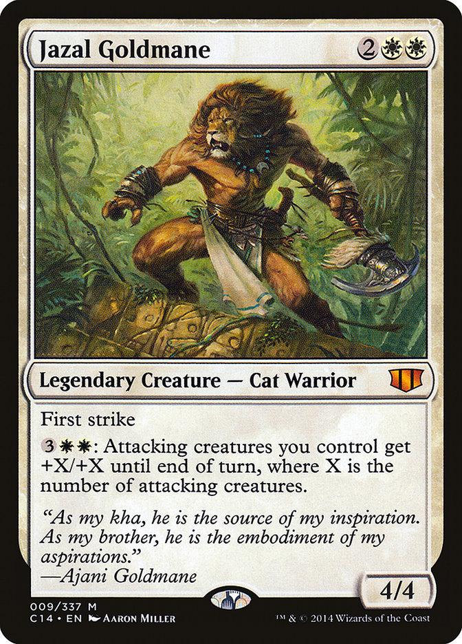 Jazal Goldmane (9) [Commander 2014] | Odin's Place