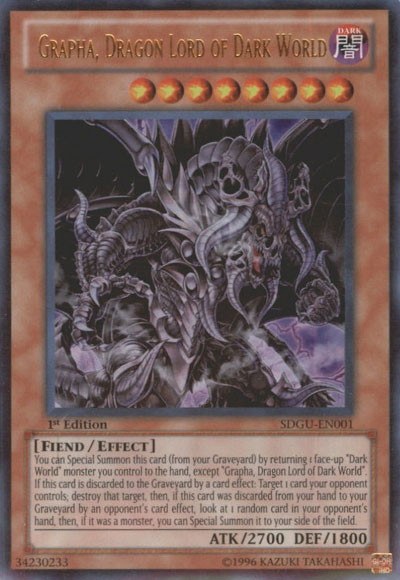 Grapha, Dragon Lord of Dark World [SDGU-EN001] Ultra Rare | Odin's Place