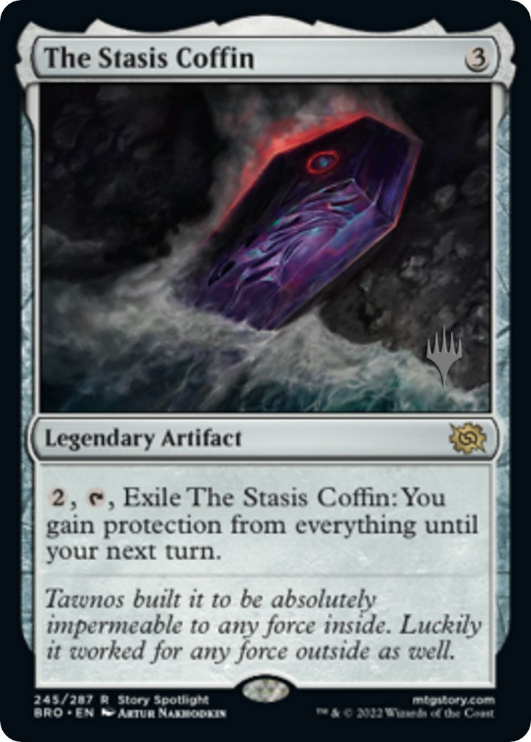 The Stasis Coffin (Promo Pack) [The Brothers' War Promos] | Odin's Place