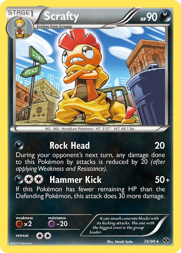 Scrafty (74/99) [Black & White: Next Destinies] | Odin's Place