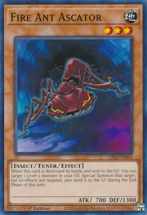 Fire Ant Ascator [LDS3-EN046] Common | Odin's Place