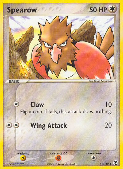 Spearow (81/112) [EX: FireRed & LeafGreen] | Odin's Place