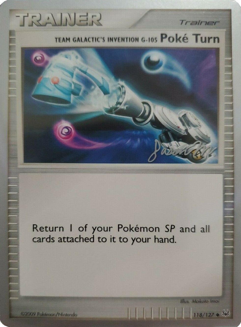 Team Galactic's Invention G-105 Poke Turn (118/127) (Queengar - Jason Martinez) [World Championships 2009] | Odin's Place