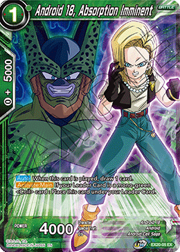 Android 18, Absorption Imminent (EX20-05) [Ultimate Deck 2022] | Odin's Place