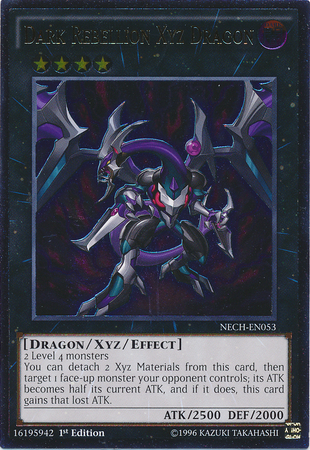 Dark Rebellion Xyz Dragon [NECH-EN053] Ultimate Rare | Odin's Place