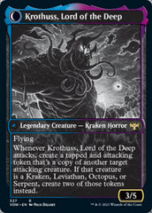 Runo Stromkirk // Krothuss, Lord of the Deep (Showcase Eternal Night) [Innistrad: Crimson Vow] | Odin's Place