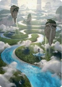 Clearwater Pathway Art Card [Zendikar Rising Art Series] | Odin's Place