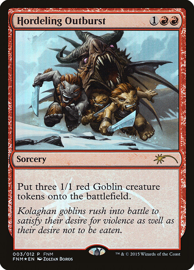 Hordeling Outburst (3) [Friday Night Magic 2015] | Odin's Place