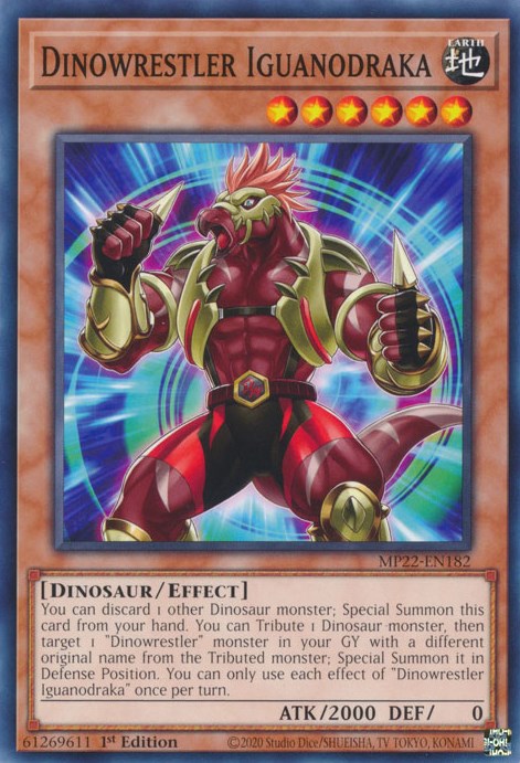 Dinowrestler Iguanodraka [MP22-EN182] Common | Odin's Place