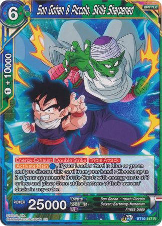 Son Gohan & Piccolo, Skills Sharpened (BT10-147) [Rise of the Unison Warrior 2nd Edition] | Odin's Place
