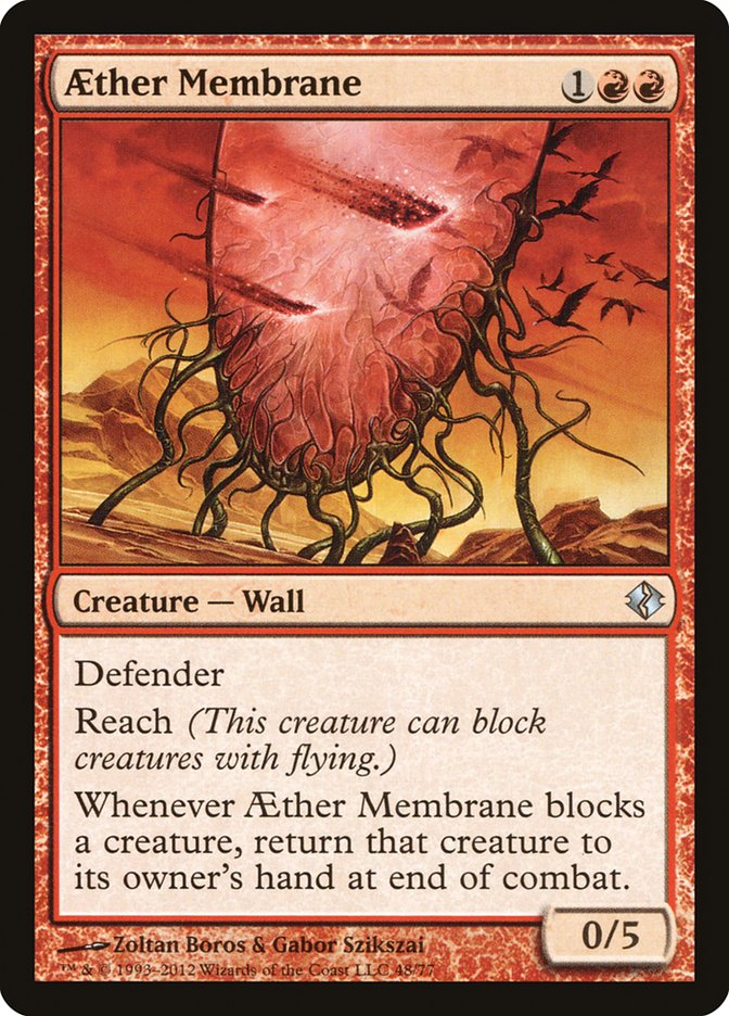 Aether Membrane (48) [Duel Decks: Venser vs. Koth] | Odin's Place