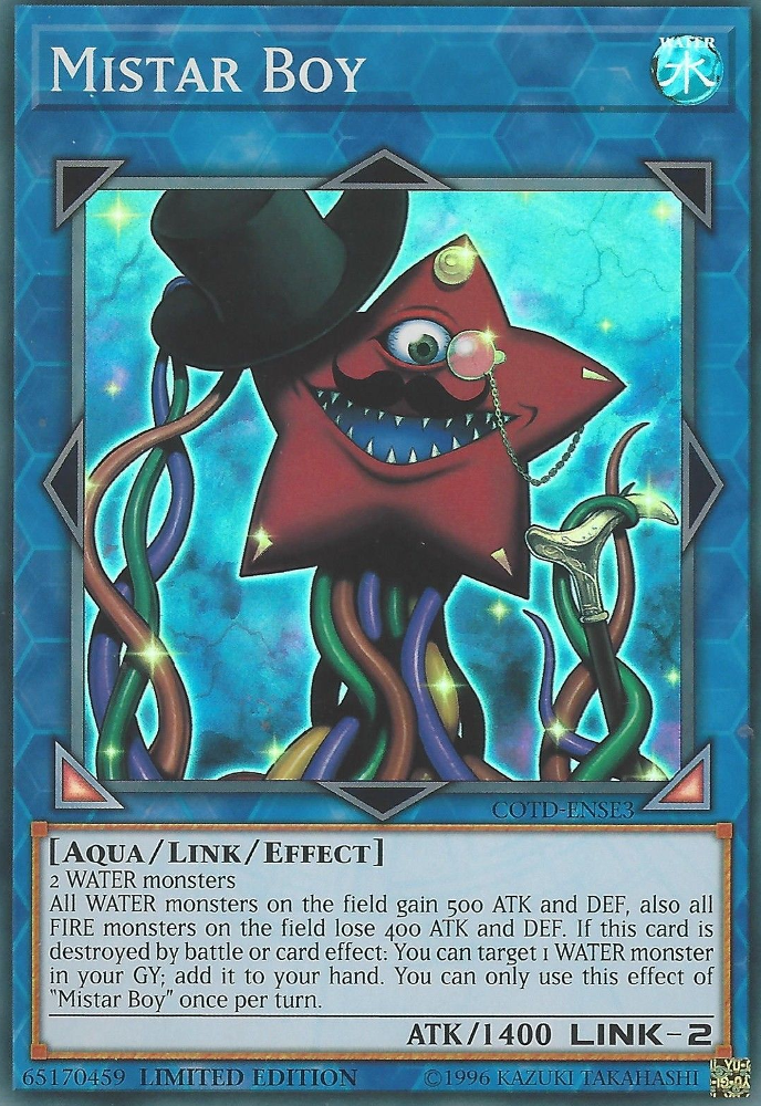 Mistar Boy [COTD-ENSE3] Super Rare | Odin's Place