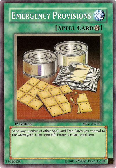 Emergency Provisions [5DS2-EN026] Common | Odin's Place