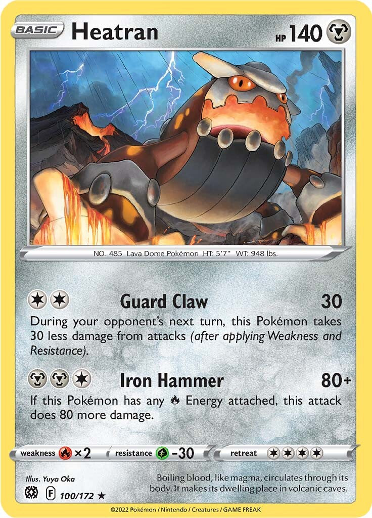 Heatran (100/172) [Sword & Shield: Brilliant Stars] | Odin's Place