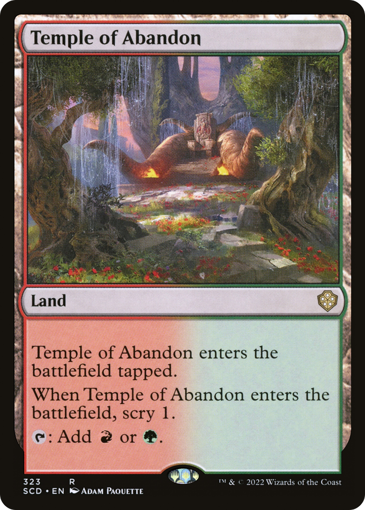 Temple of Abandon [Starter Commander Decks] | Odin's Place