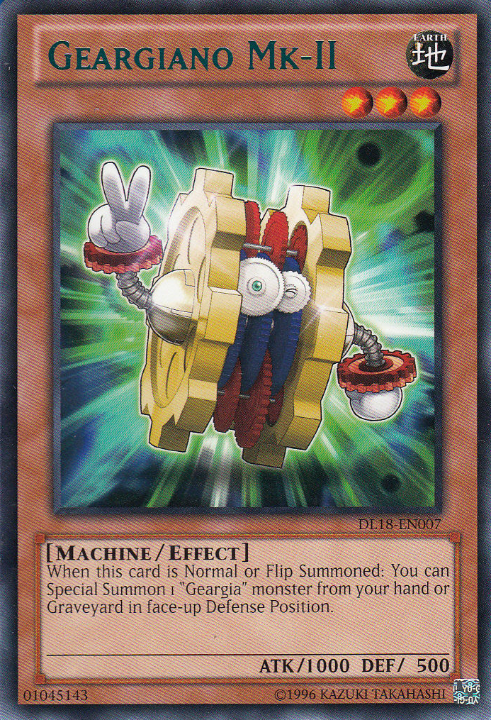 Geargiano Mk-II (Green) [DL18-EN007] Rare | Odin's Place