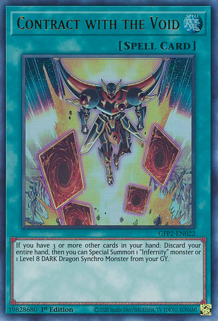 Contract with the Void [GFP2-EN022] Ultra Rare | Odin's Place