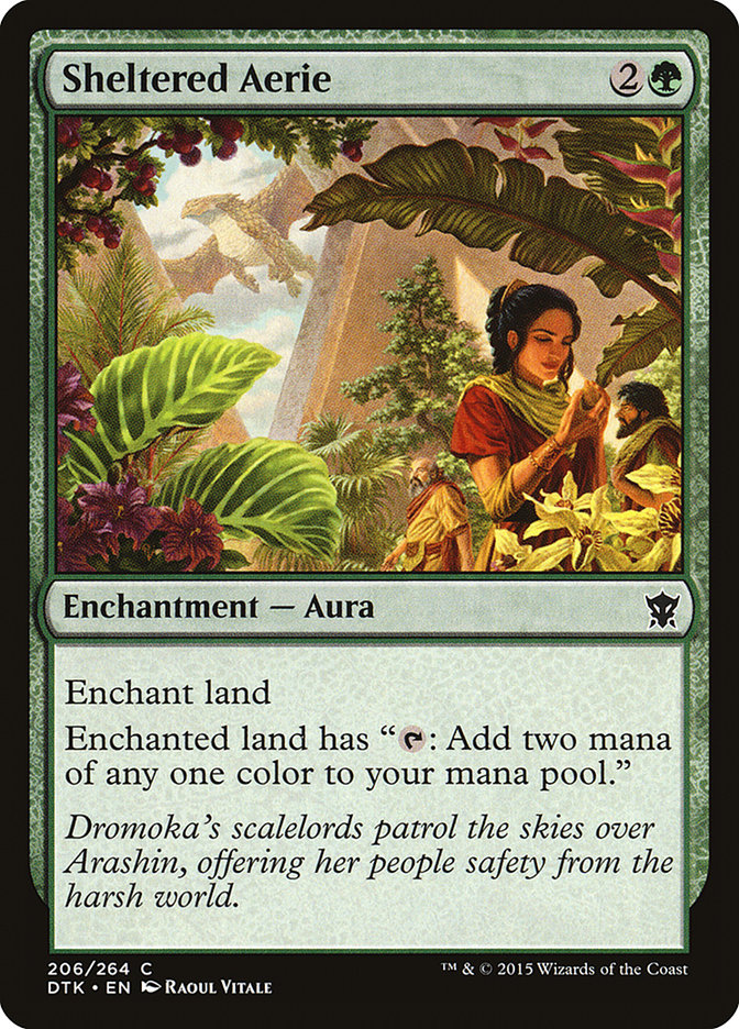 Sheltered Aerie (206) [Dragons of Tarkir] | Odin's Place