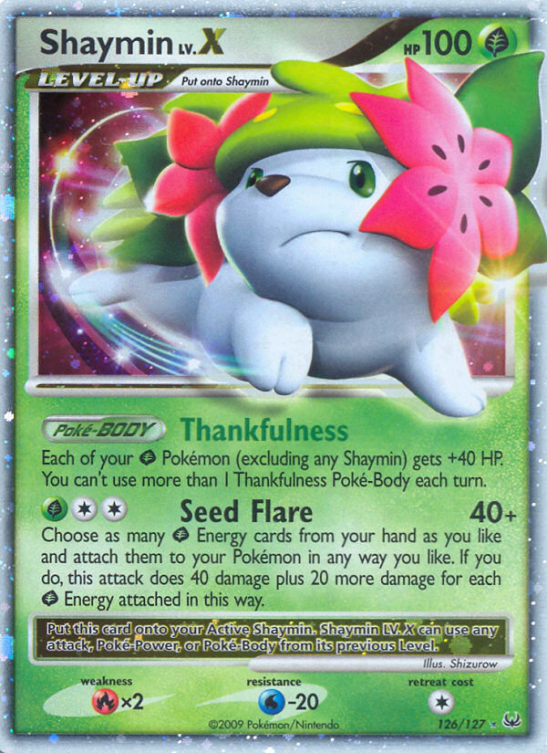 Shaymin LV.X (126/127) [Platinum: Base Set] | Odin's Place