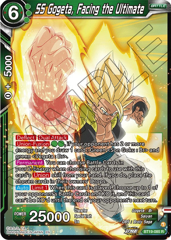 SS Gogeta, Facing the Ultimate (BT19-085) [Fighter's Ambition] | Odin's Place