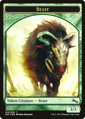 Beast // Beast Double-Sided Token (13) [Unstable Tokens] | Odin's Place