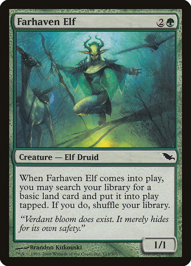 Farhaven Elf (113) [Shadowmoor] | Odin's Place
