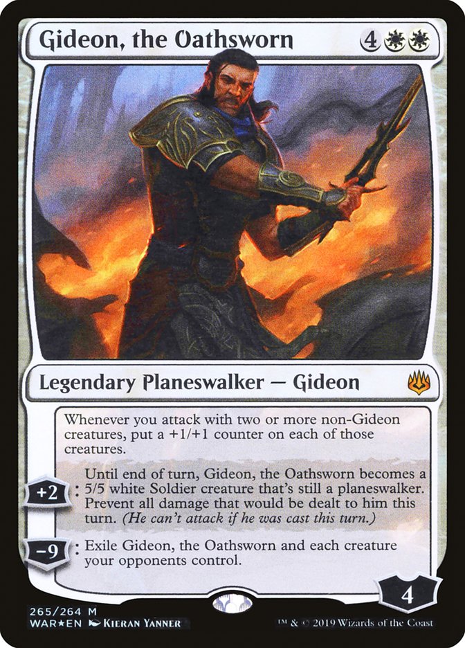 Gideon, the Oathsworn (265) [War of the Spark] | Odin's Place