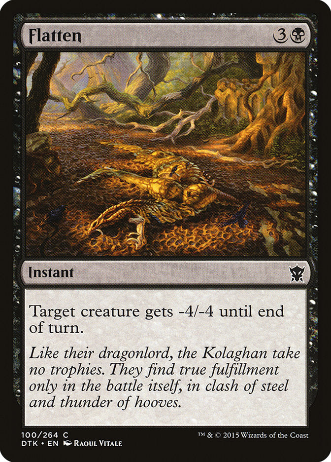 Flatten (100) [Dragons of Tarkir] | Odin's Place