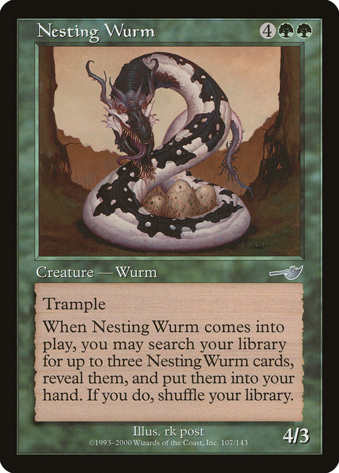 Nesting Wurm (107) [Nemesis] | Odin's Place