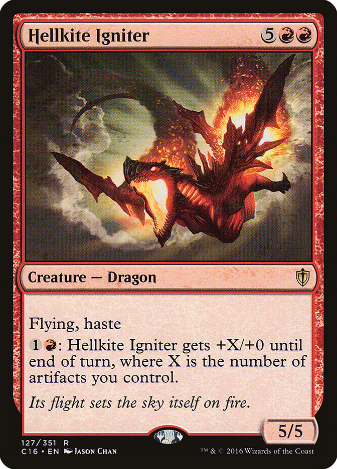 Hellkite Igniter (127) [Commander 2016] | Odin's Place