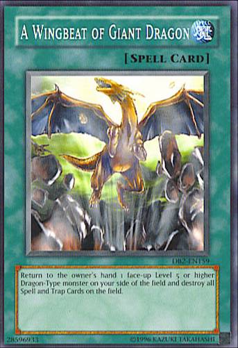 A Wingbeat of Giant Dragon [DB2-EN159] Common | Odin's Place