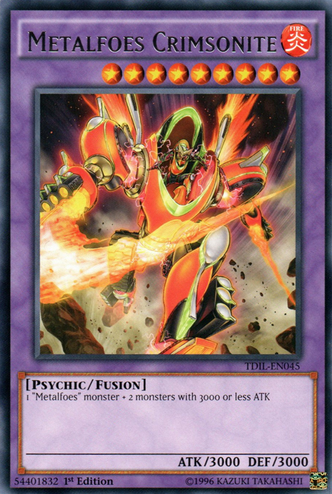 Metalfoes Crimsonite [TDIL-EN045] Rare | Odin's Place