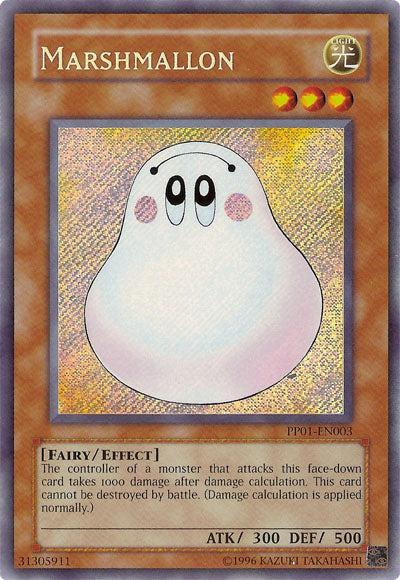 Marshmallon [PP01-EN003] Secret Rare | Odin's Place