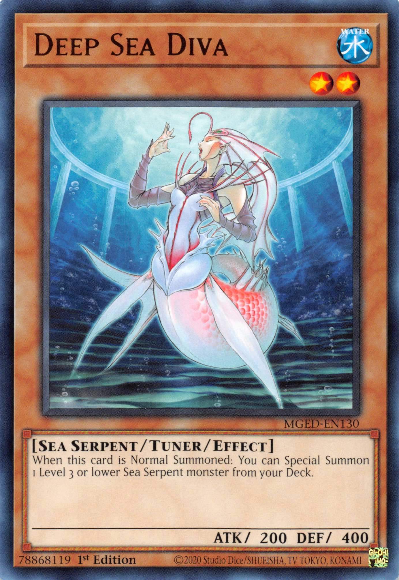 Deep Sea Diva [MGED-EN130] Rare | Odin's Place