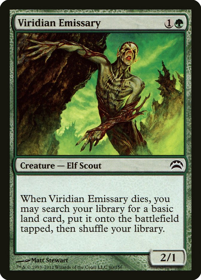 Viridian Emissary (80) [Planechase 2012] | Odin's Place