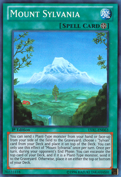 Mount Sylvania [LVAL-EN063] Super Rare | Odin's Place